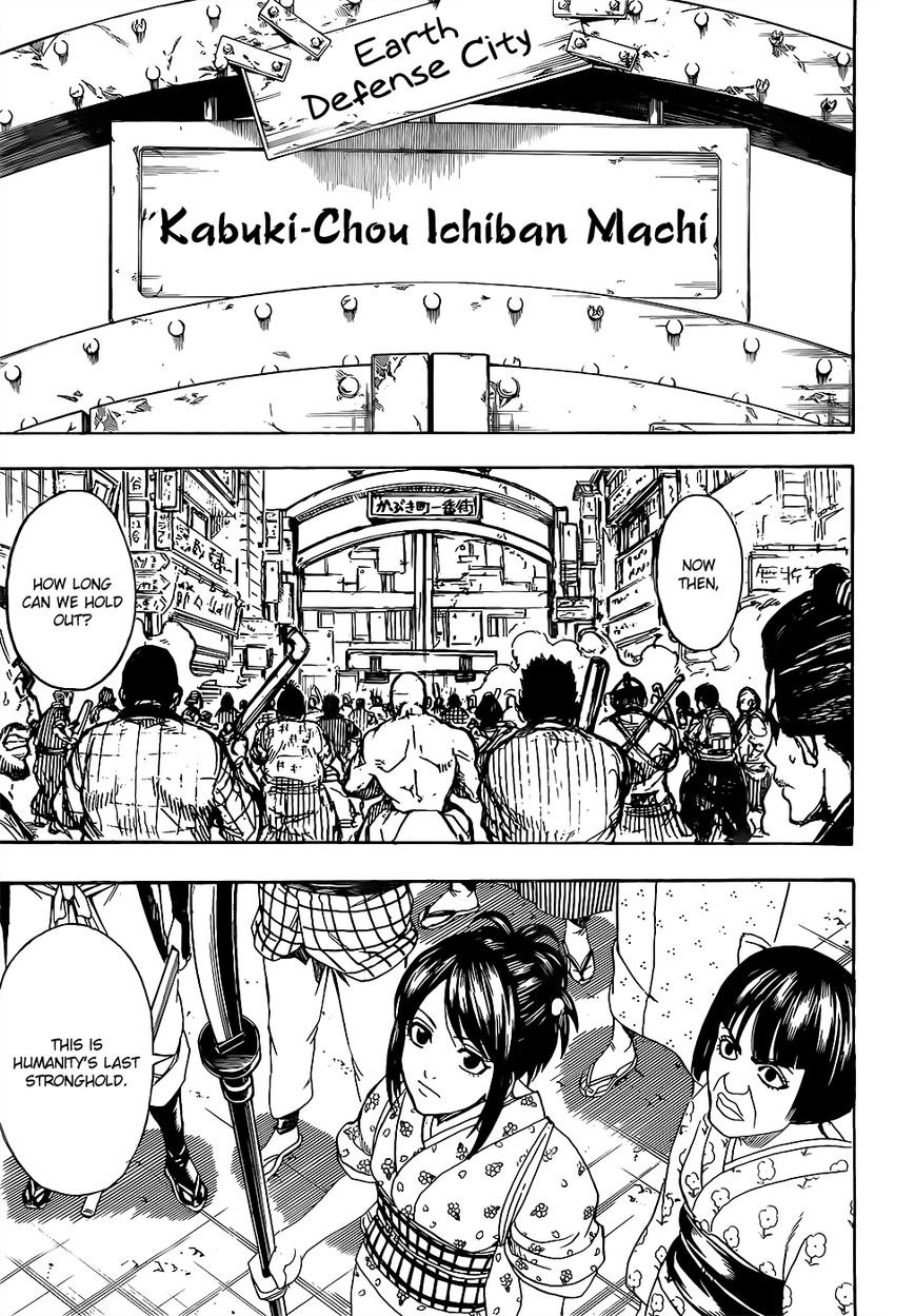 Gintama Chapter 611 page 15 - Chapter 611 : There's Nothing as Depressing as a Bossy Person that Likes Festivals