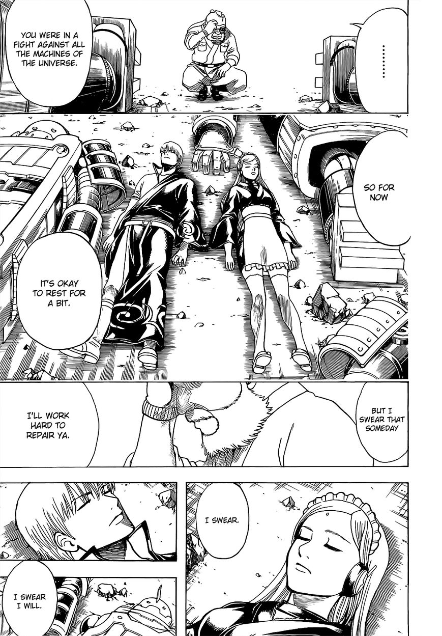 Gintama Chapter 611 page 5 - Chapter 611 : There's Nothing as Depressing as a Bossy Person that Likes Festivals