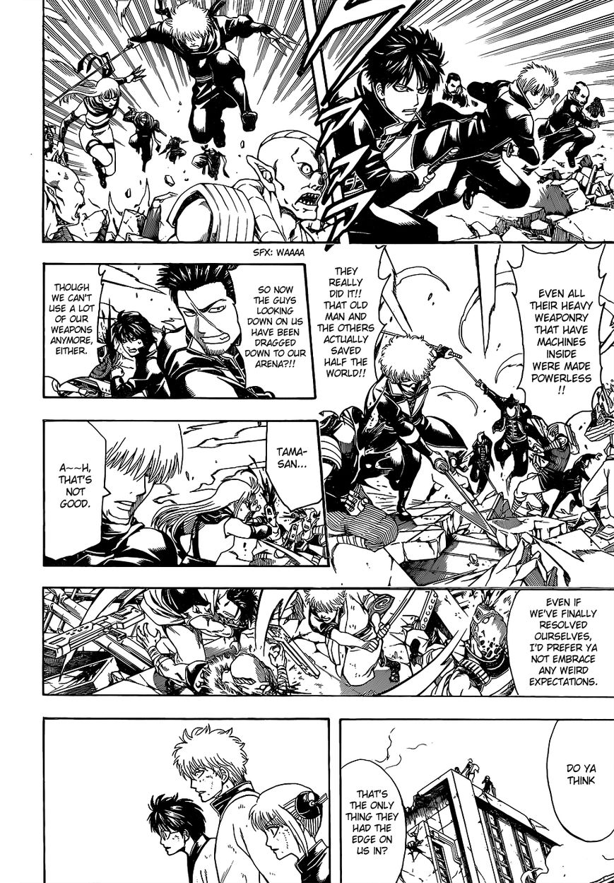 Gintama Chapter 611 page 8 - Chapter 611 : There's Nothing as Depressing as a Bossy Person that Likes Festivals