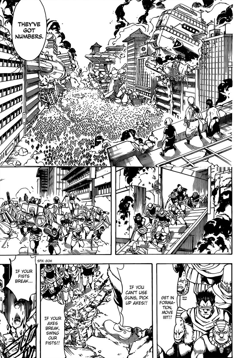 Gintama Chapter 611 page 9 - Chapter 611 : There's Nothing as Depressing as a Bossy Person that Likes Festivals