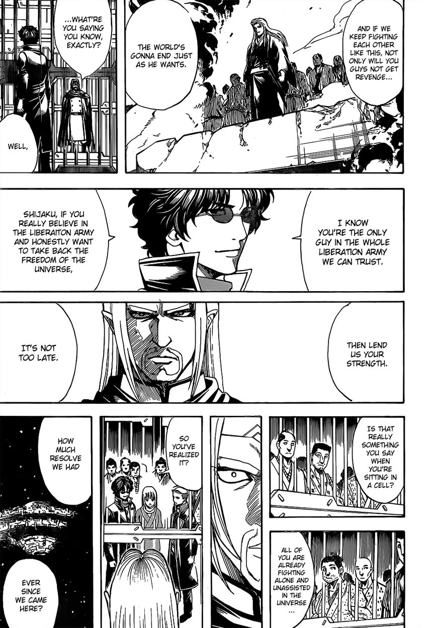 Gintama Chapter 612 page 9 - Chapter 612 : We are a Part of the Universe, We are the Universe Itself