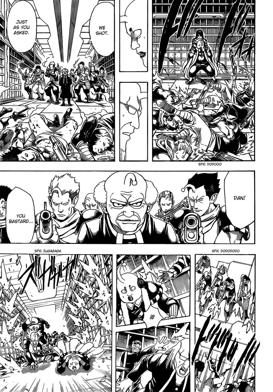 Gintama Chapter 613 page 13 - Chapter 613 : Men Must Live Not Long or Thick, but Hard