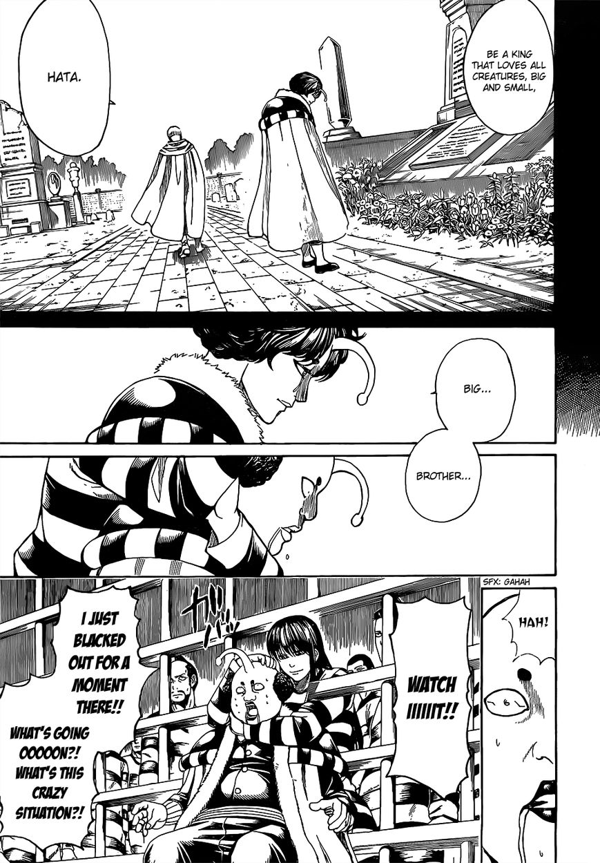 Gintama Chapter 613 page 7 - Chapter 613 : Men Must Live Not Long or Thick, but Hard