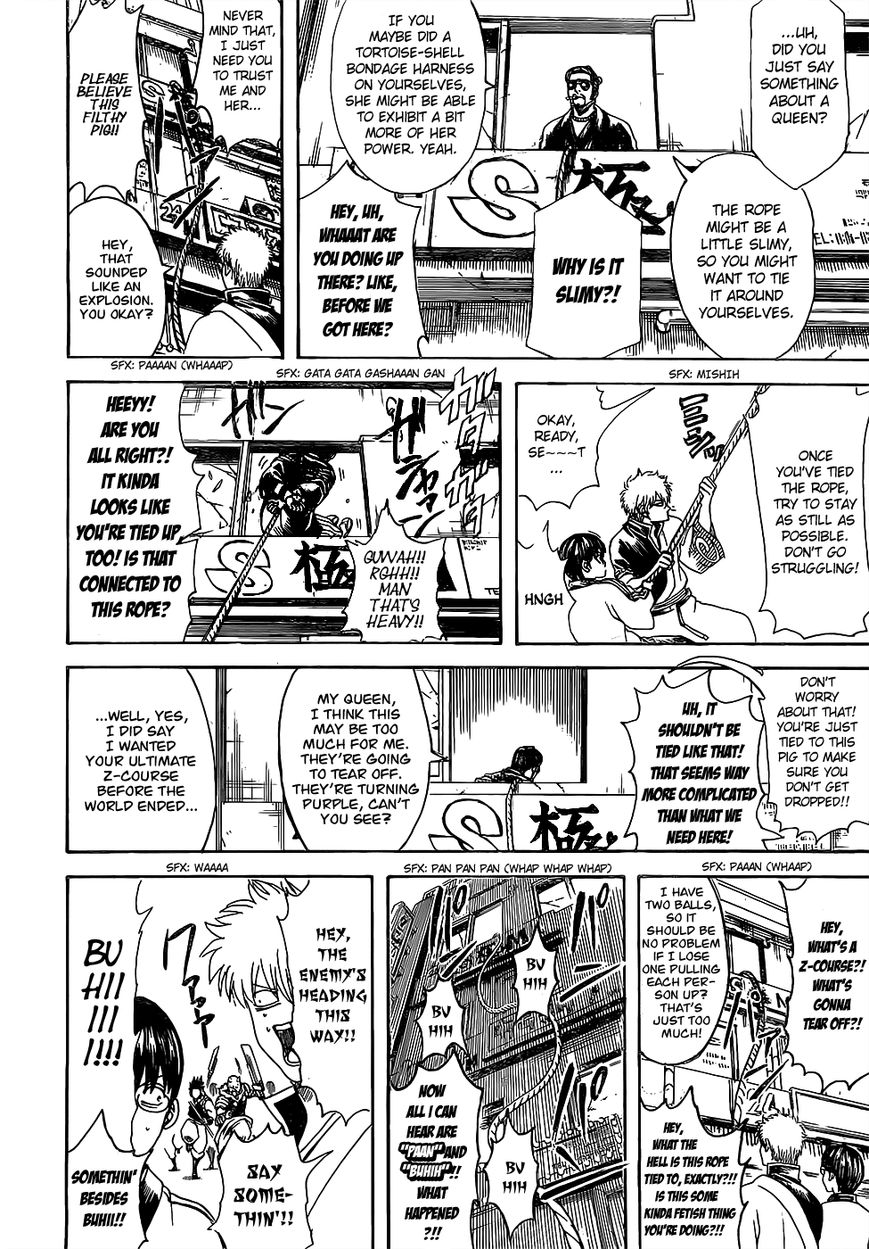 Gintama Chapter 615 page 14 - Chapter 615 : You Should Treasure Everything that has 'Ball' in the Name