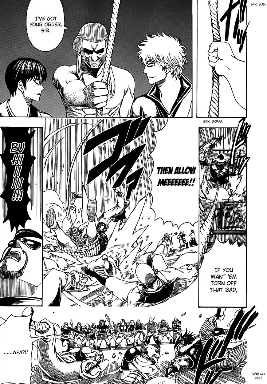Gintama Chapter 615 page 15 - Chapter 615 : You Should Treasure Everything that has 'Ball' in the Name