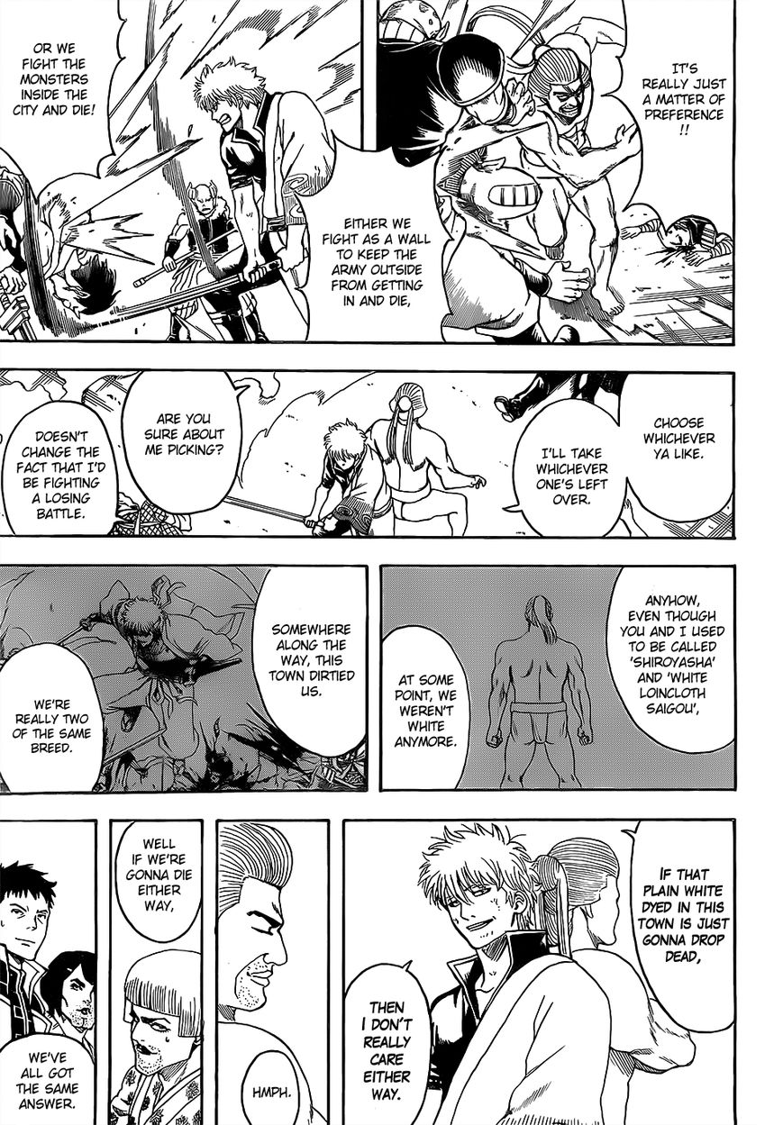 Gintama Chapter 616 page 13 - Chapter 616 : Dirty is a Fine Color, Too