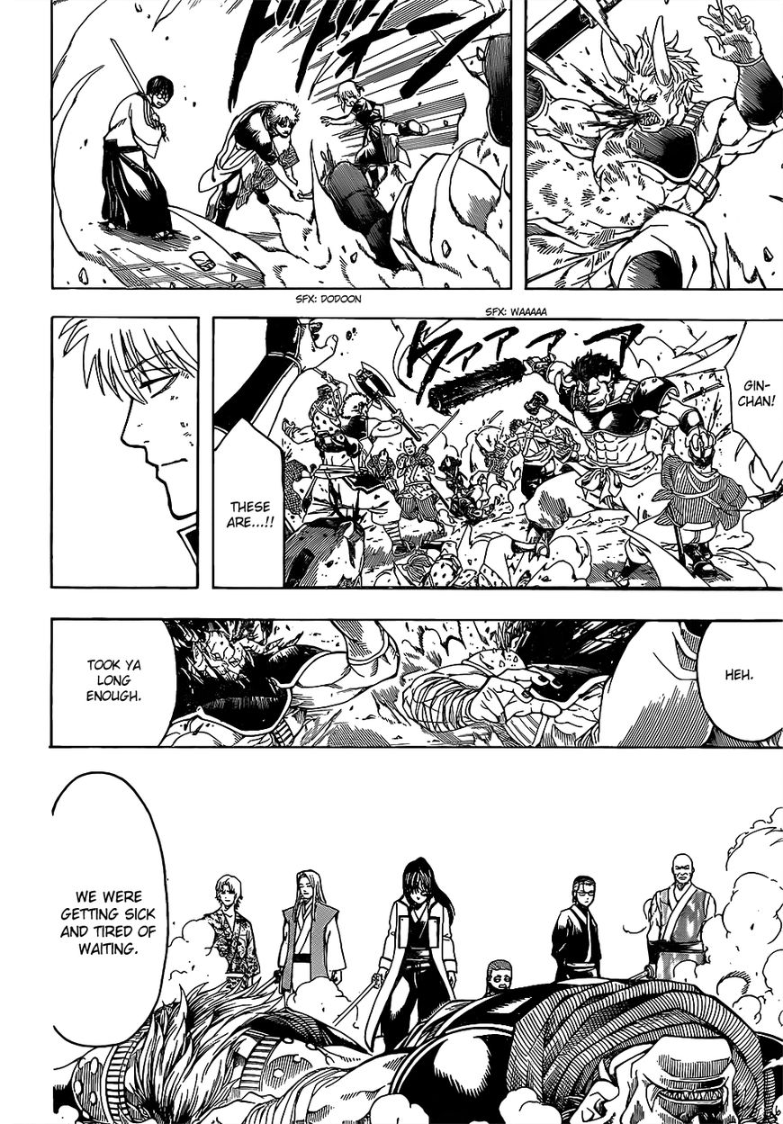 Gintama Chapter 617 page 11 - Chapter 617 : Onis are Weak to Small Things like Issun-Boushi
