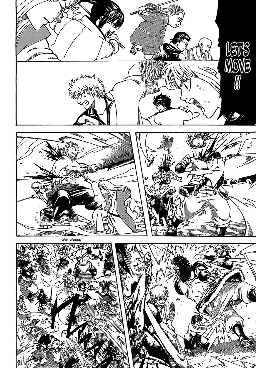 Gintama Chapter 617 page 13 - Chapter 617 : Onis are Weak to Small Things like Issun-Boushi