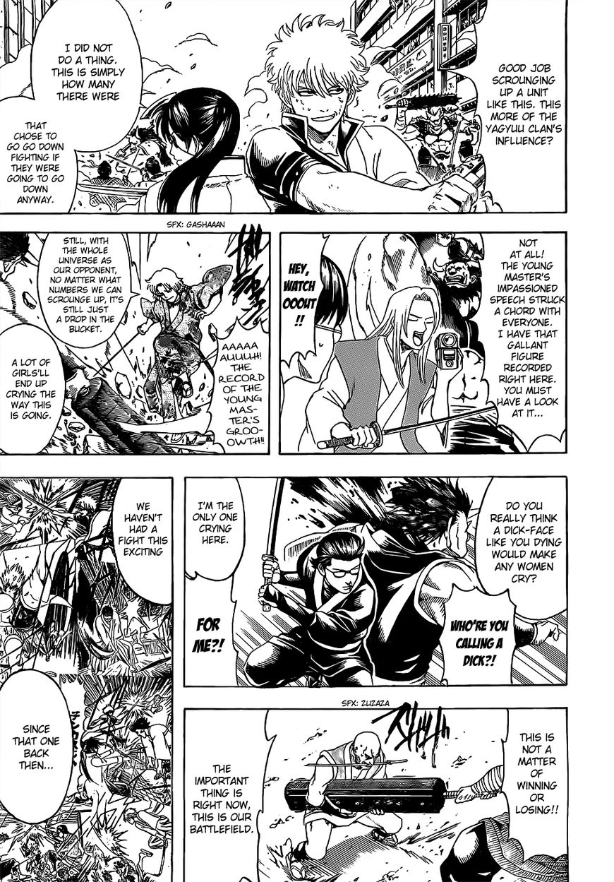Gintama Chapter 617 page 14 - Chapter 617 : Onis are Weak to Small Things like Issun-Boushi