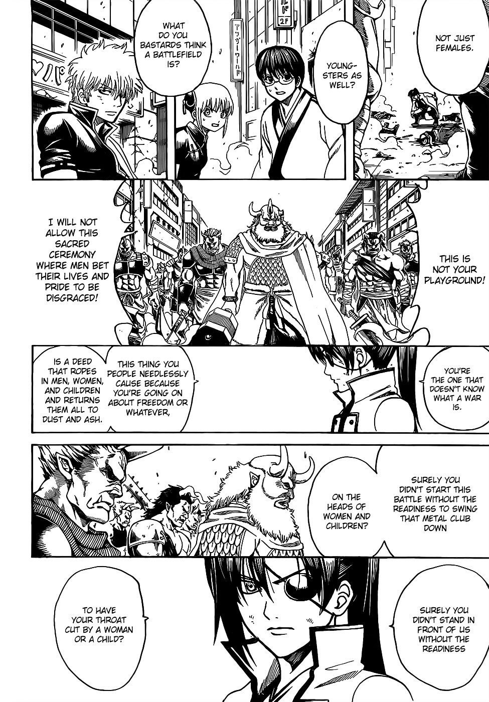 Gintama Chapter 618 page 10 - Chapter 618 : Logs can be Weapons, Houses, or even a Mode of Transport; They're Pr...