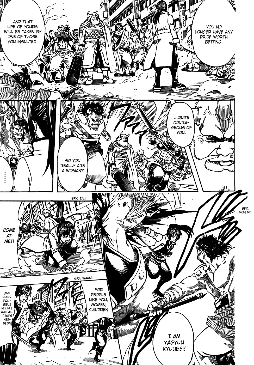 Gintama Chapter 618 page 11 - Chapter 618 : Logs can be Weapons, Houses, or even a Mode of Transport; They're Pr...
