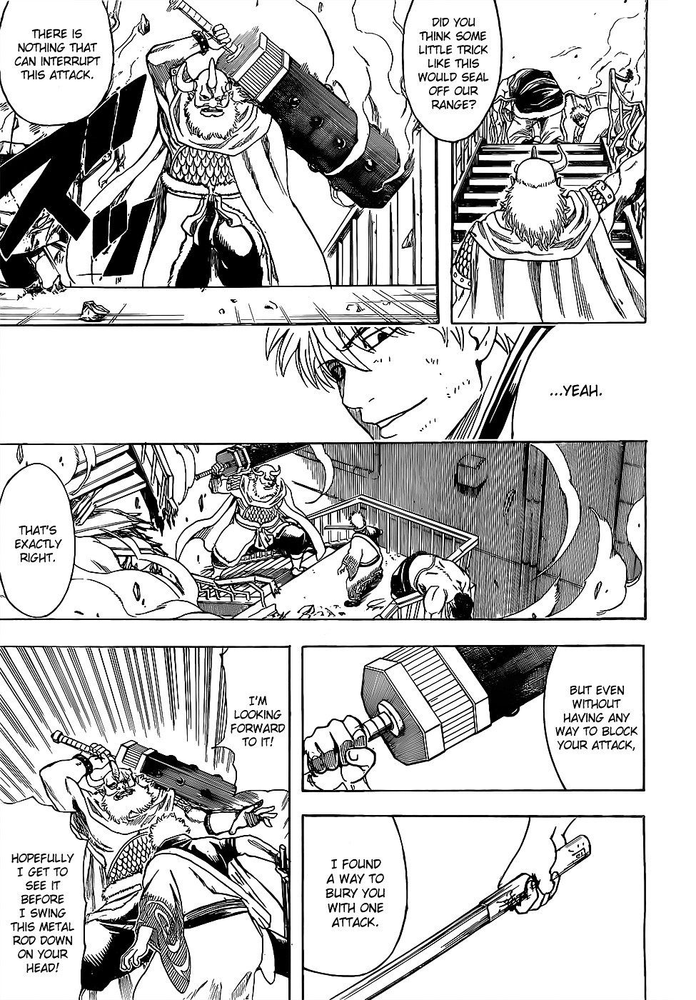Gintama Chapter 618 page 15 - Chapter 618 : Logs can be Weapons, Houses, or even a Mode of Transport; They're Pr...