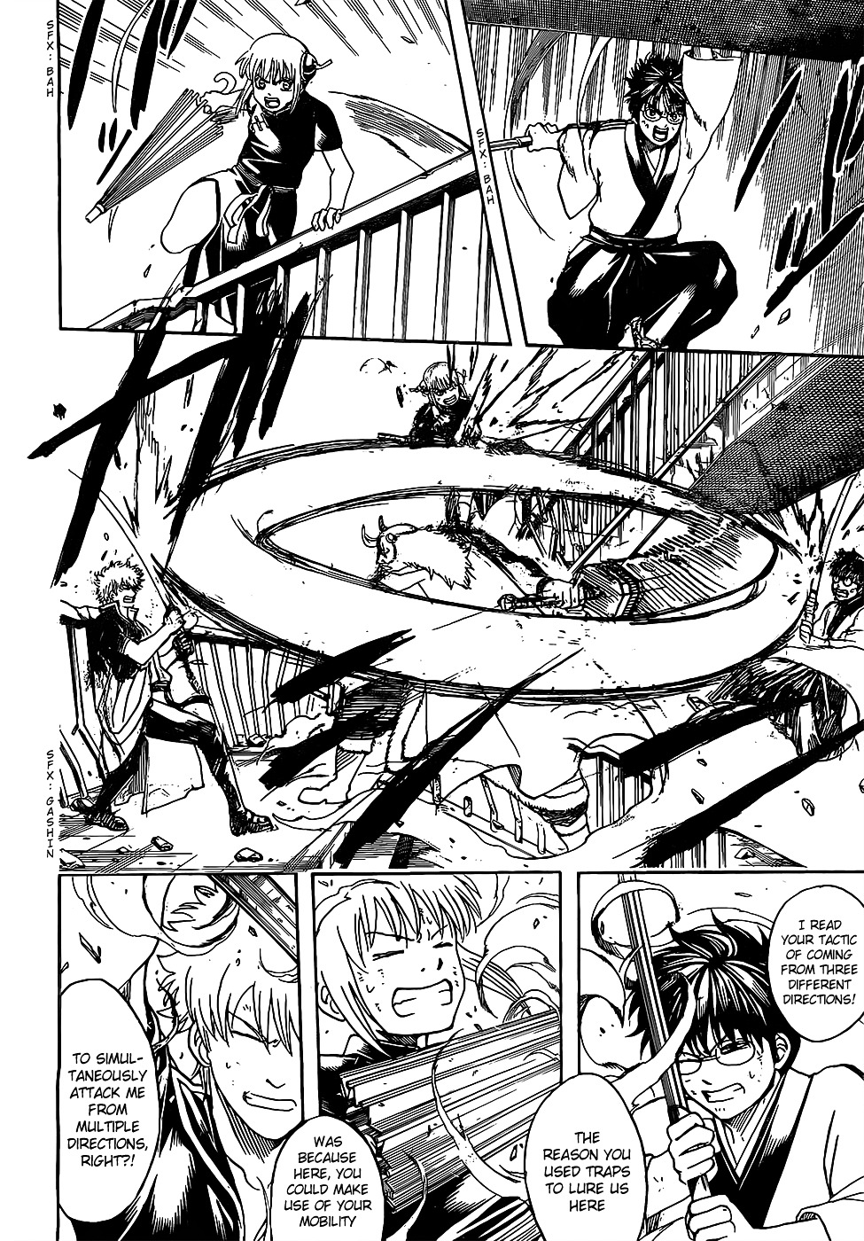 Gintama Chapter 618 page 16 - Chapter 618 : Logs can be Weapons, Houses, or even a Mode of Transport; They're Pr...