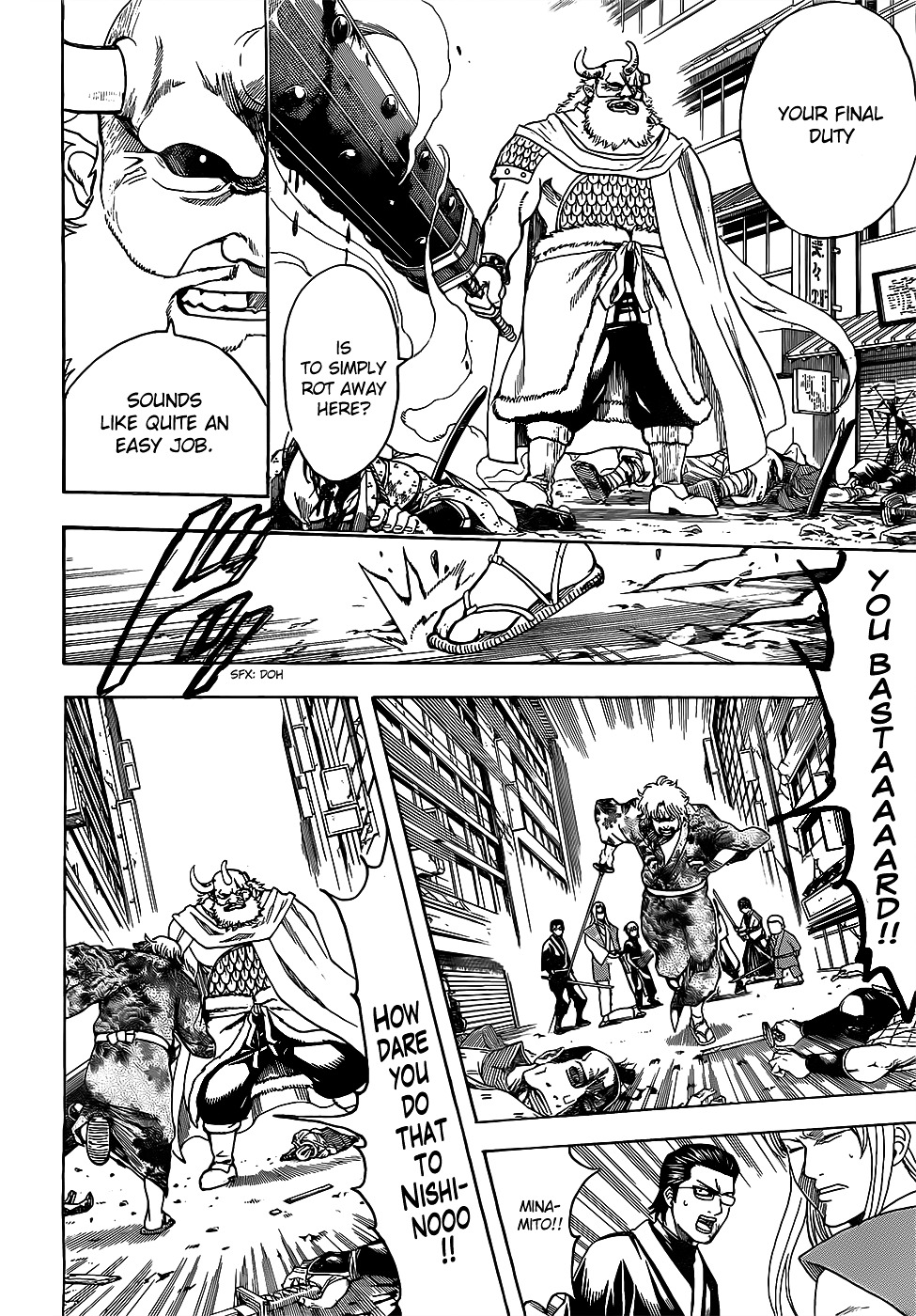 Gintama Chapter 618 page 2 - Chapter 618 : Logs can be Weapons, Houses, or even a Mode of Transport; They're Pr...
