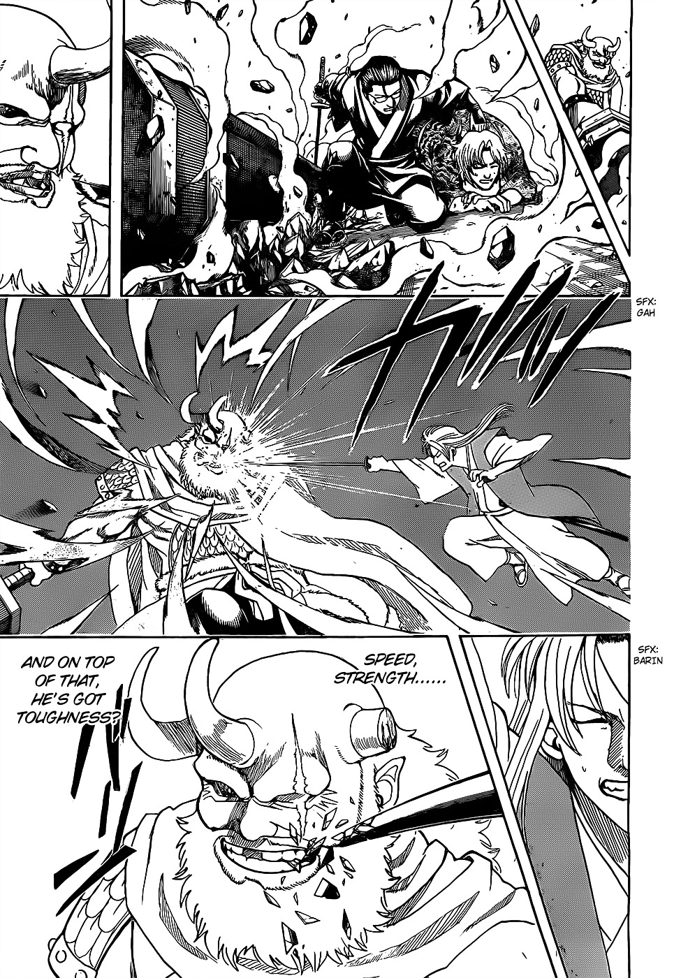 Gintama Chapter 618 page 5 - Chapter 618 : Logs can be Weapons, Houses, or even a Mode of Transport; They're Pr...