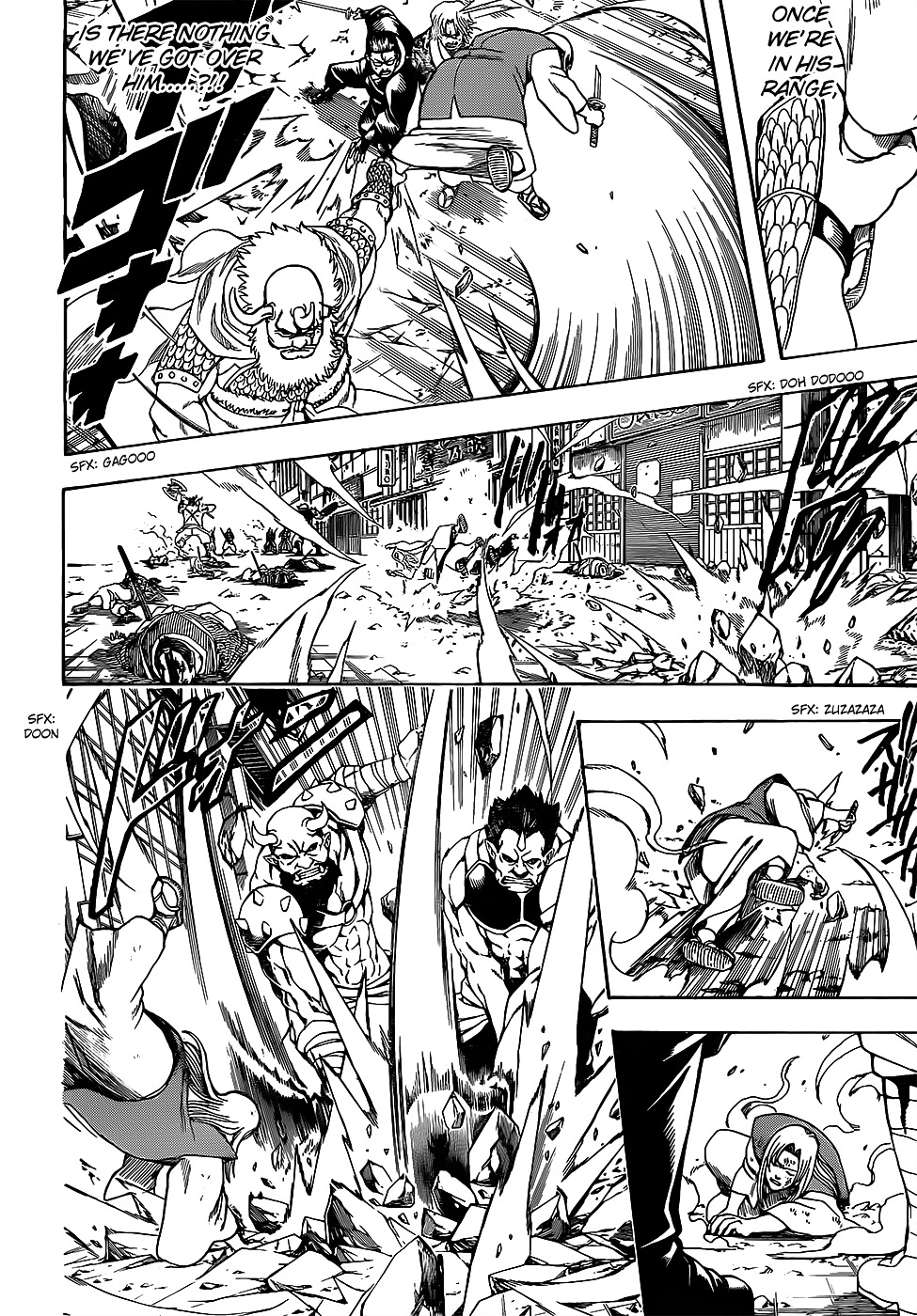 Gintama Chapter 618 page 6 - Chapter 618 : Logs can be Weapons, Houses, or even a Mode of Transport; They're Pr...
