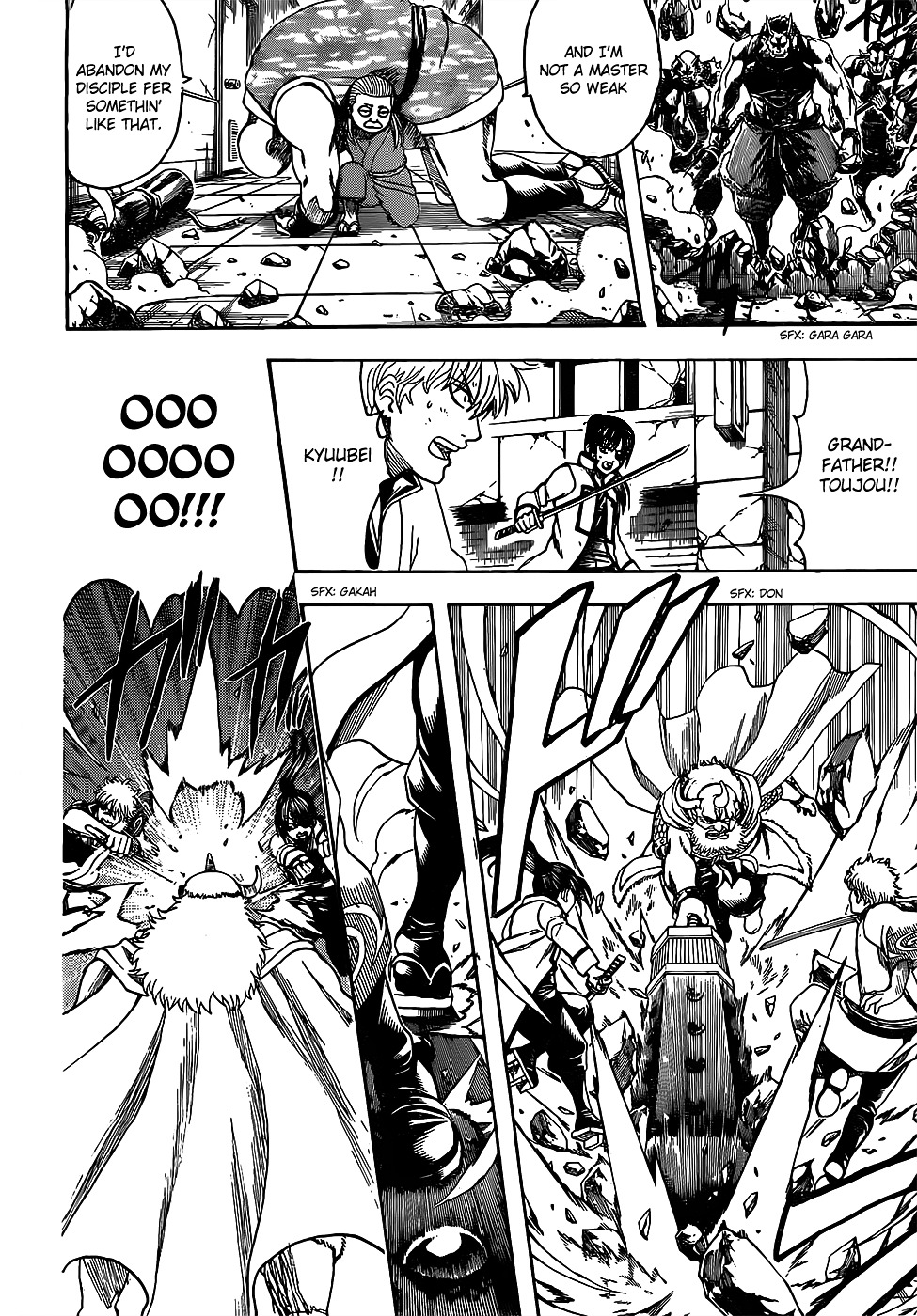 Gintama Chapter 618 page 8 - Chapter 618 : Logs can be Weapons, Houses, or even a Mode of Transport; They're Pr...