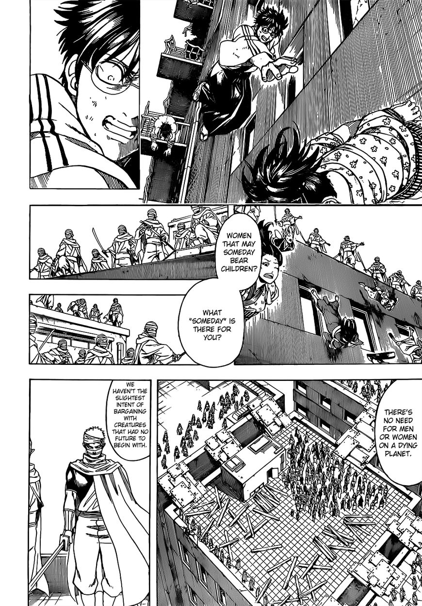 Gintama Chapter 621 page 14 - Chapter 621 : Watch Out for the 7 Times Tables