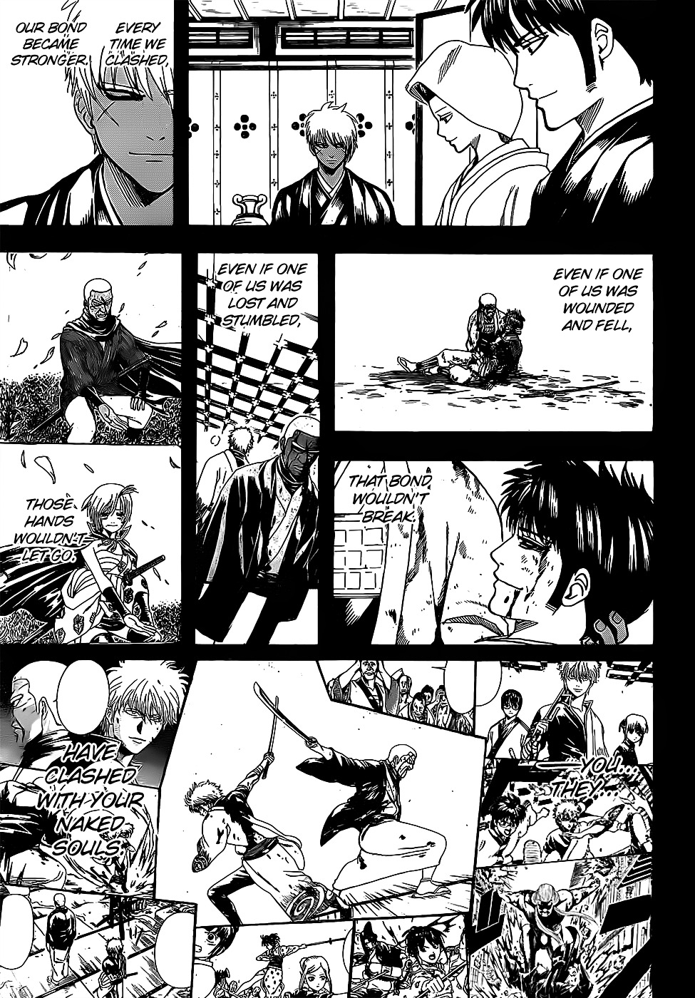 Gintama Chapter 623.2 page 13 - Chapter 623 v2 : When You Tell Old Stories of Your Heroic Exploits, it Makes People D...