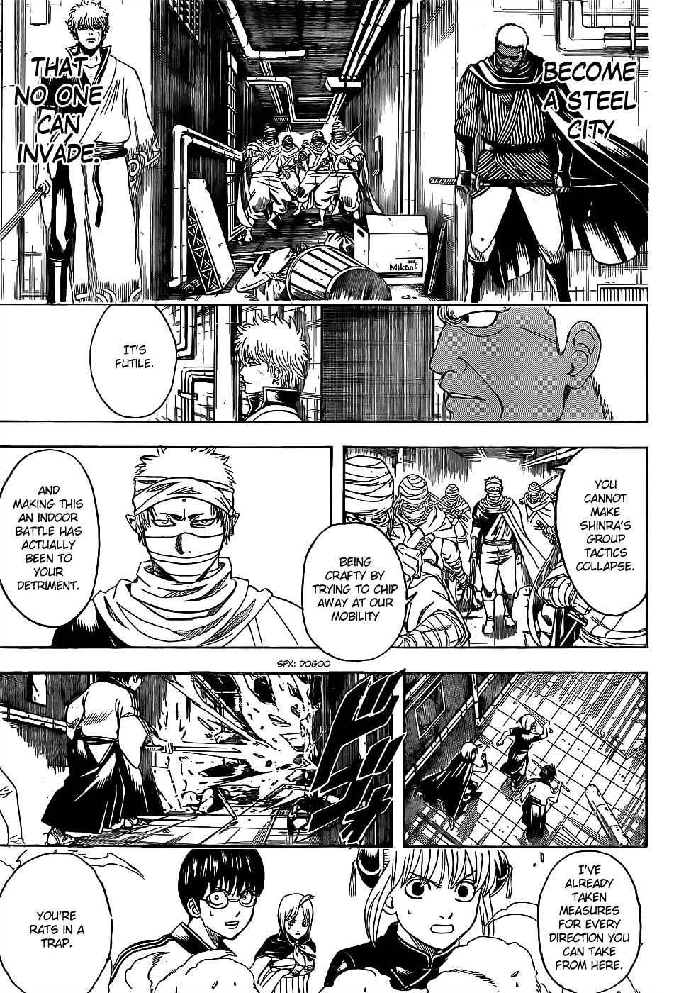 Gintama Chapter 623.2 page 17 - Chapter 623 v2 : When You Tell Old Stories of Your Heroic Exploits, it Makes People D...