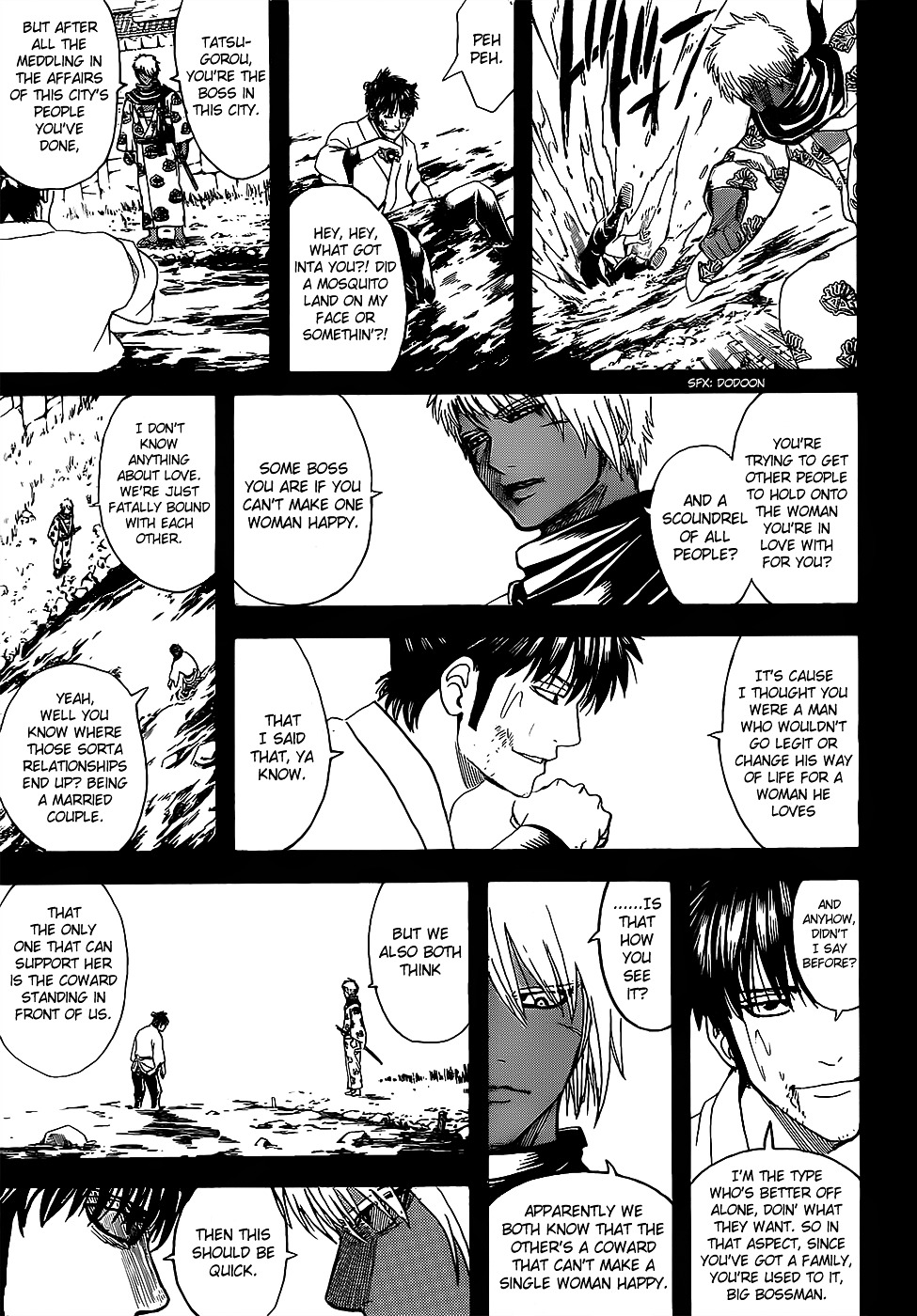Gintama Chapter 623.2 page 9 - Chapter 623 v2 : When You Tell Old Stories of Your Heroic Exploits, it Makes People D...