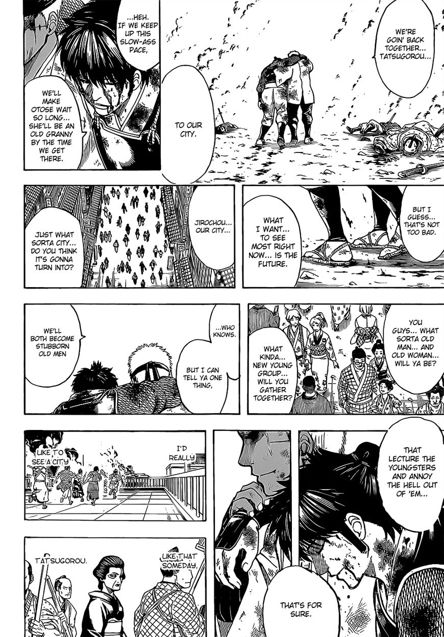 Gintama Chapter 624 page 18 - Chapter 624 : Feet Have Fingers, Too