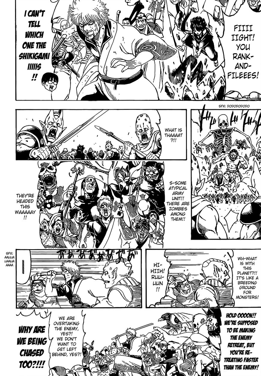 Gintama Chapter 626 page 14 - Chapter 626 : How Much Inflation Has There Been With Jump?