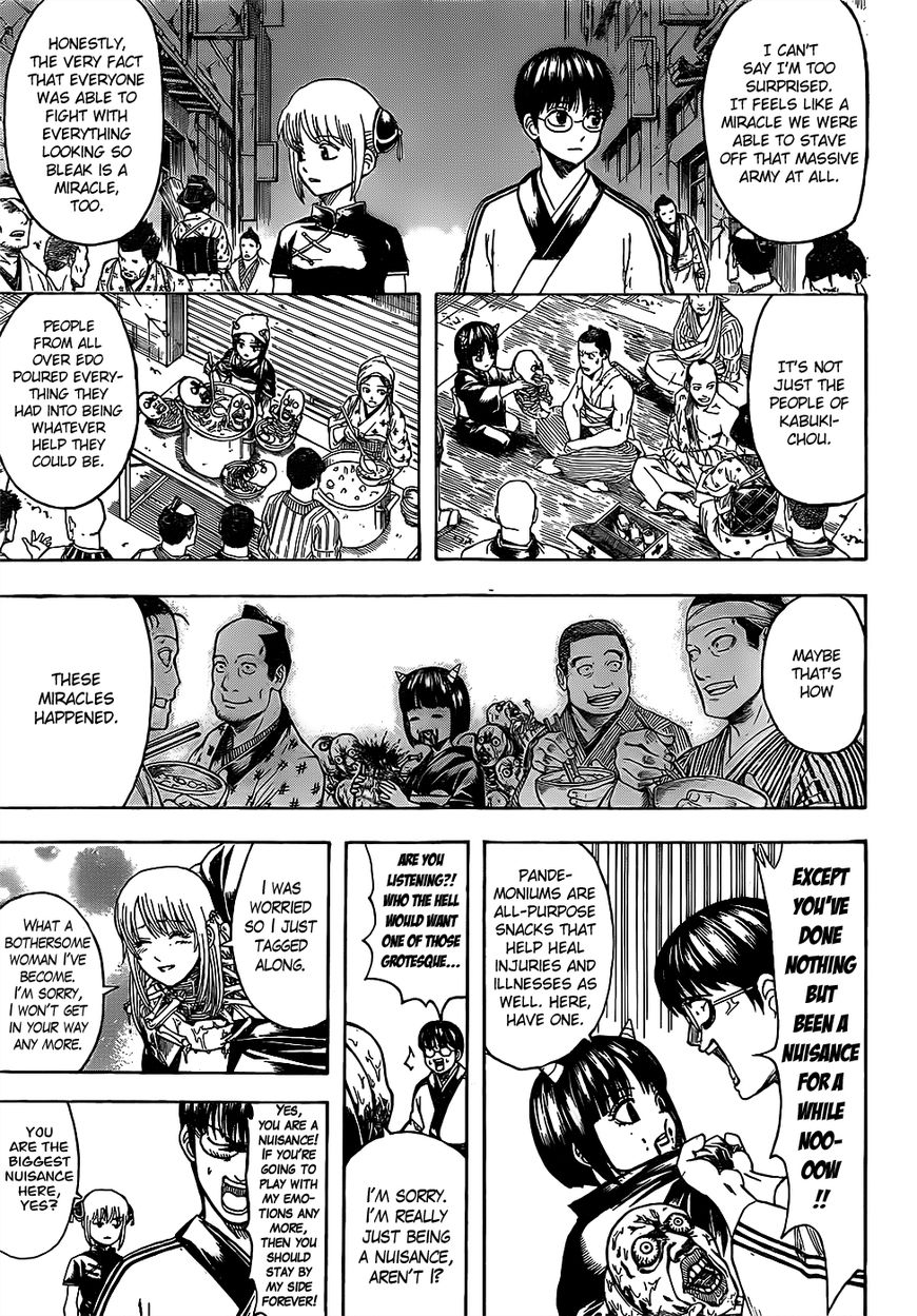 Gintama Chapter 627 page 13 - Chapter 627 : Peace and Destruction are Two Sides of the Same Coin