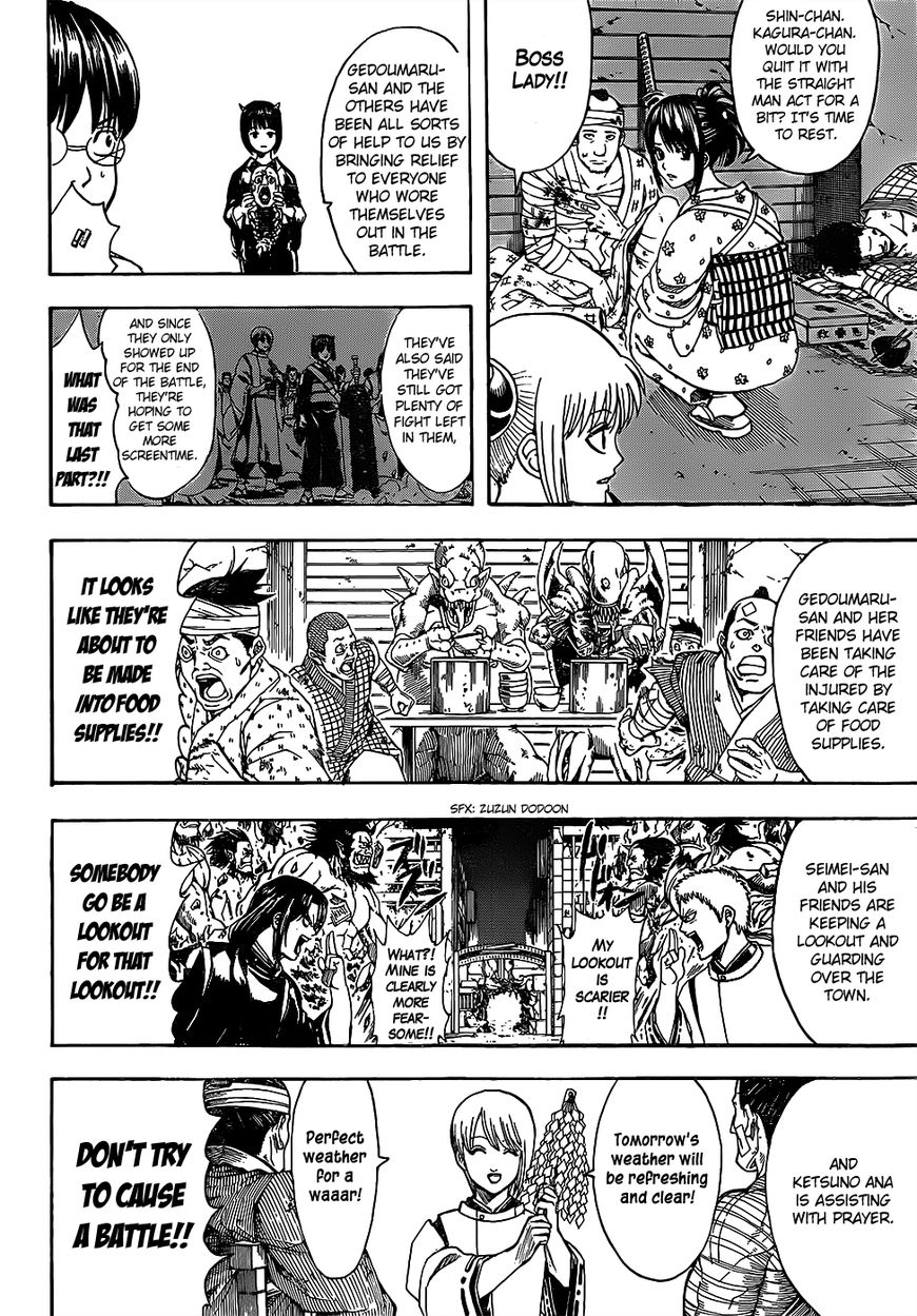 Gintama Chapter 627 page 14 - Chapter 627 : Peace and Destruction are Two Sides of the Same Coin