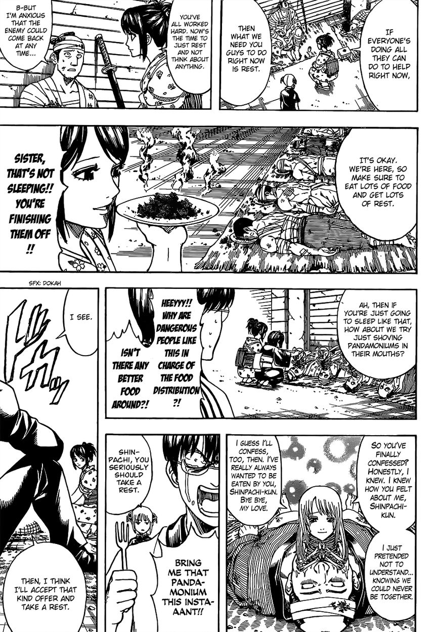 Gintama Chapter 627 page 15 - Chapter 627 : Peace and Destruction are Two Sides of the Same Coin