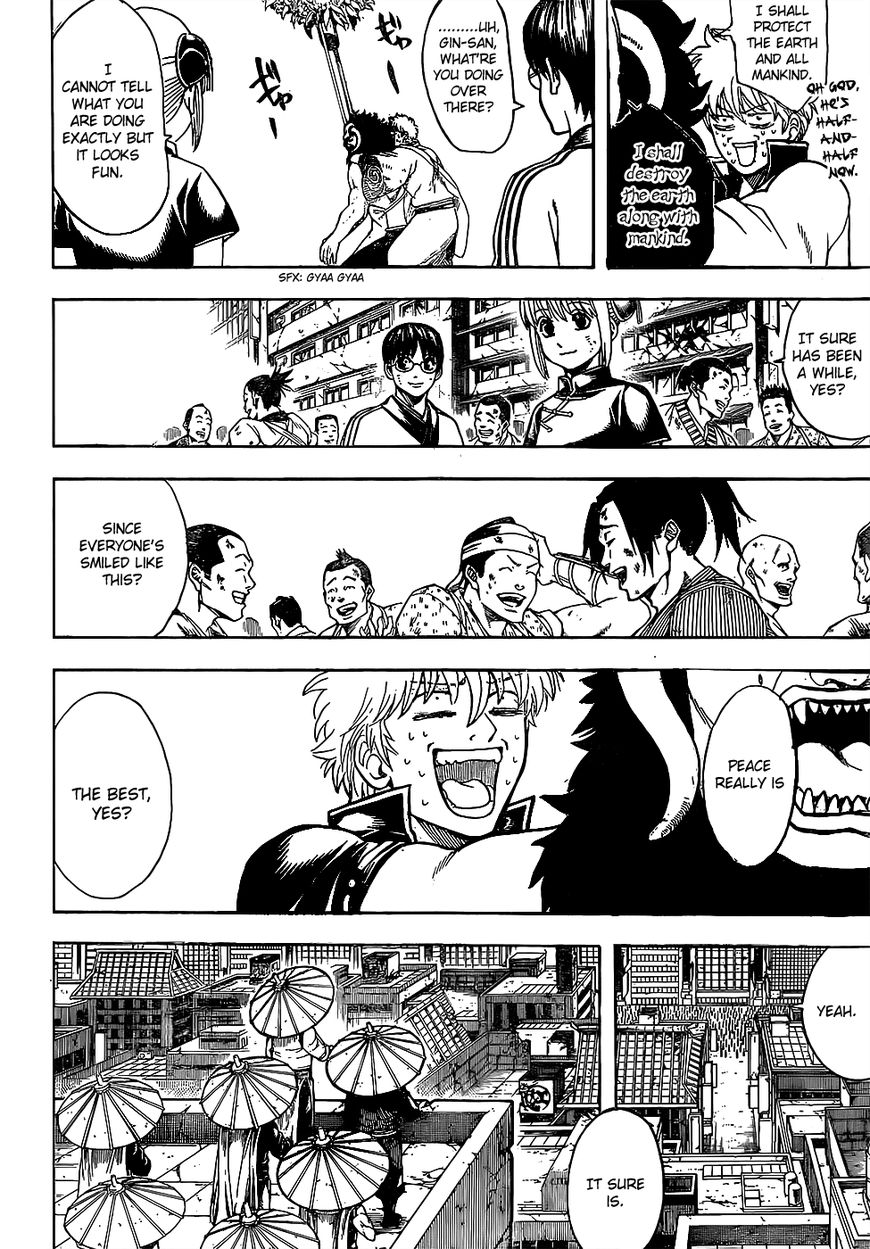 Gintama Chapter 627 page 8 - Chapter 627 : Peace and Destruction are Two Sides of the Same Coin
