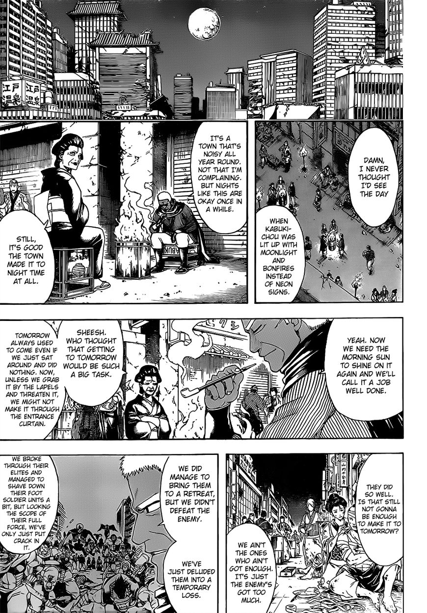 Gintama Chapter 627 page 9 - Chapter 627 : Peace and Destruction are Two Sides of the Same Coin