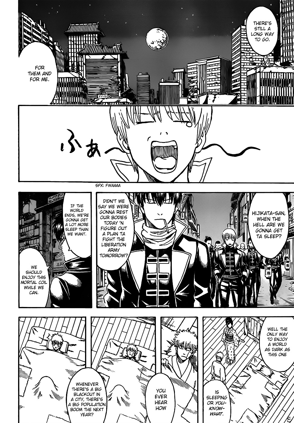 Gintama Chapter 628 page 16 - Chapter 628 : When You Can't Get the Lid off a Jam Jar, Try Gripping it Tight with...