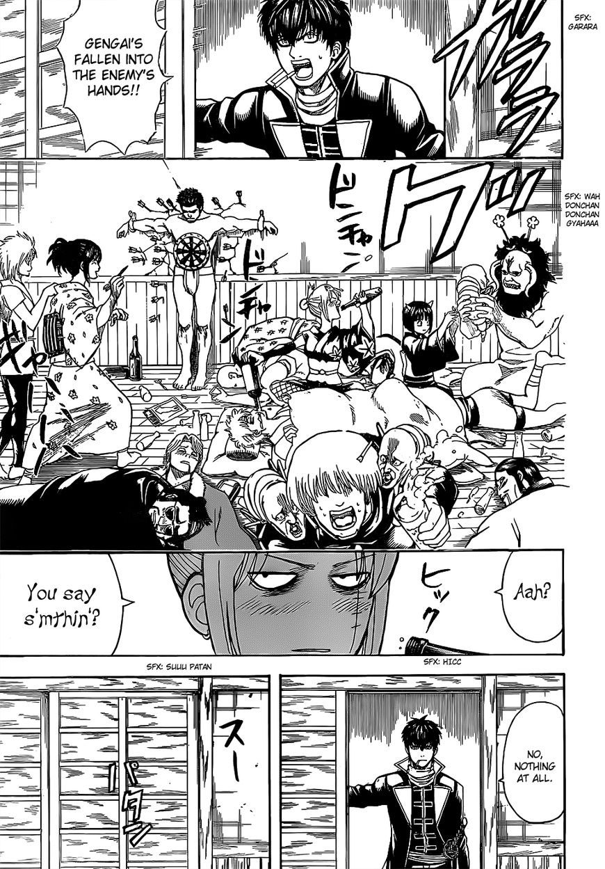 Gintama Chapter 629 page 3 - Chapter 629 : Logic is Essential to Solving Mysteries