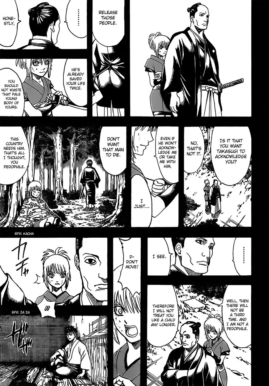 Gintama Chapter 632 page 13 - Chapter 632 : Those That Do Good Things While Doing Bad Things