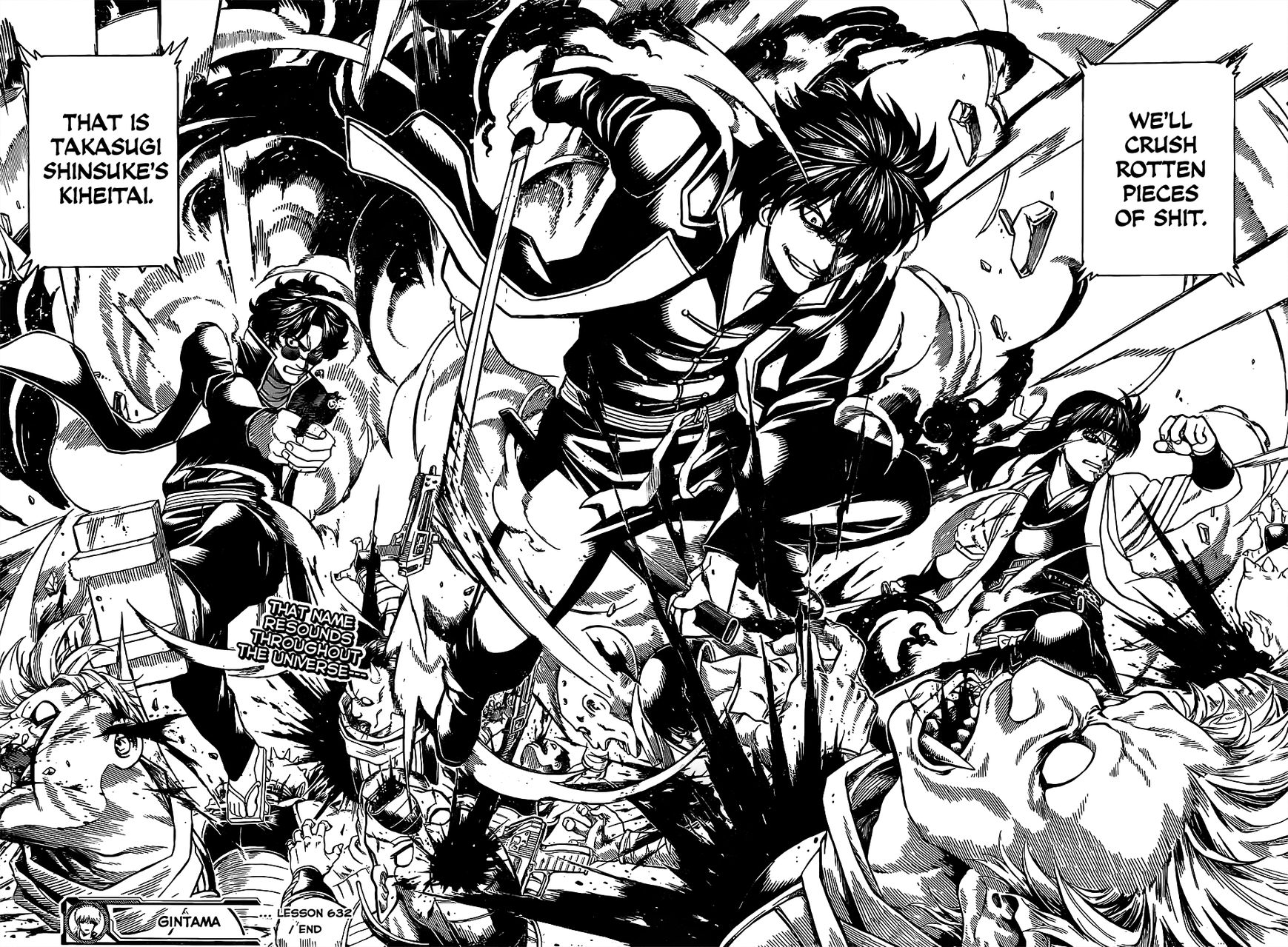 Gintama Chapter 632 page 18 - Chapter 632 : Those That Do Good Things While Doing Bad Things
