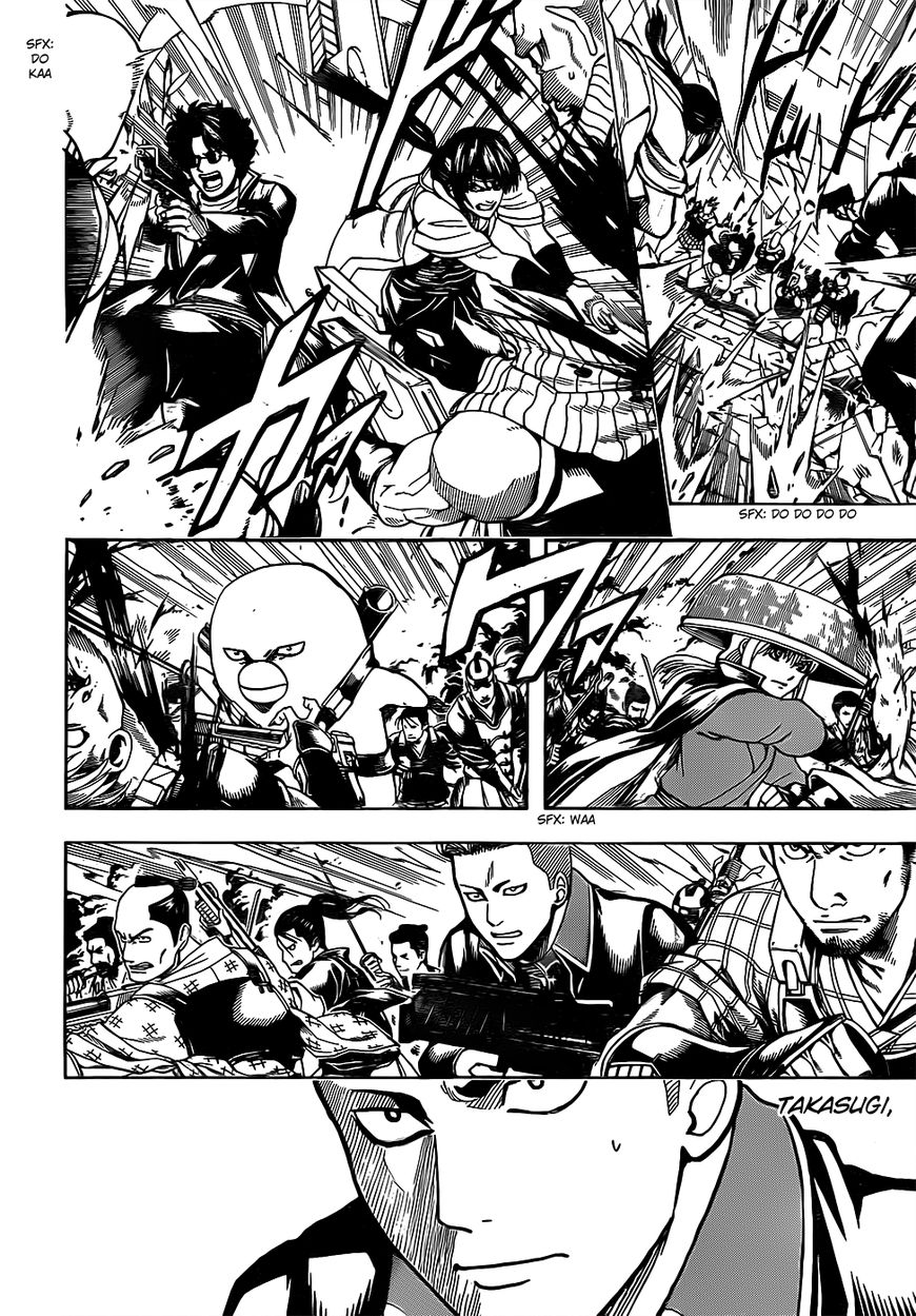 Gintama Chapter 633 page 14 - Chapter 633 : The Difference Between a Gadabout and a Sage is Paper Thin