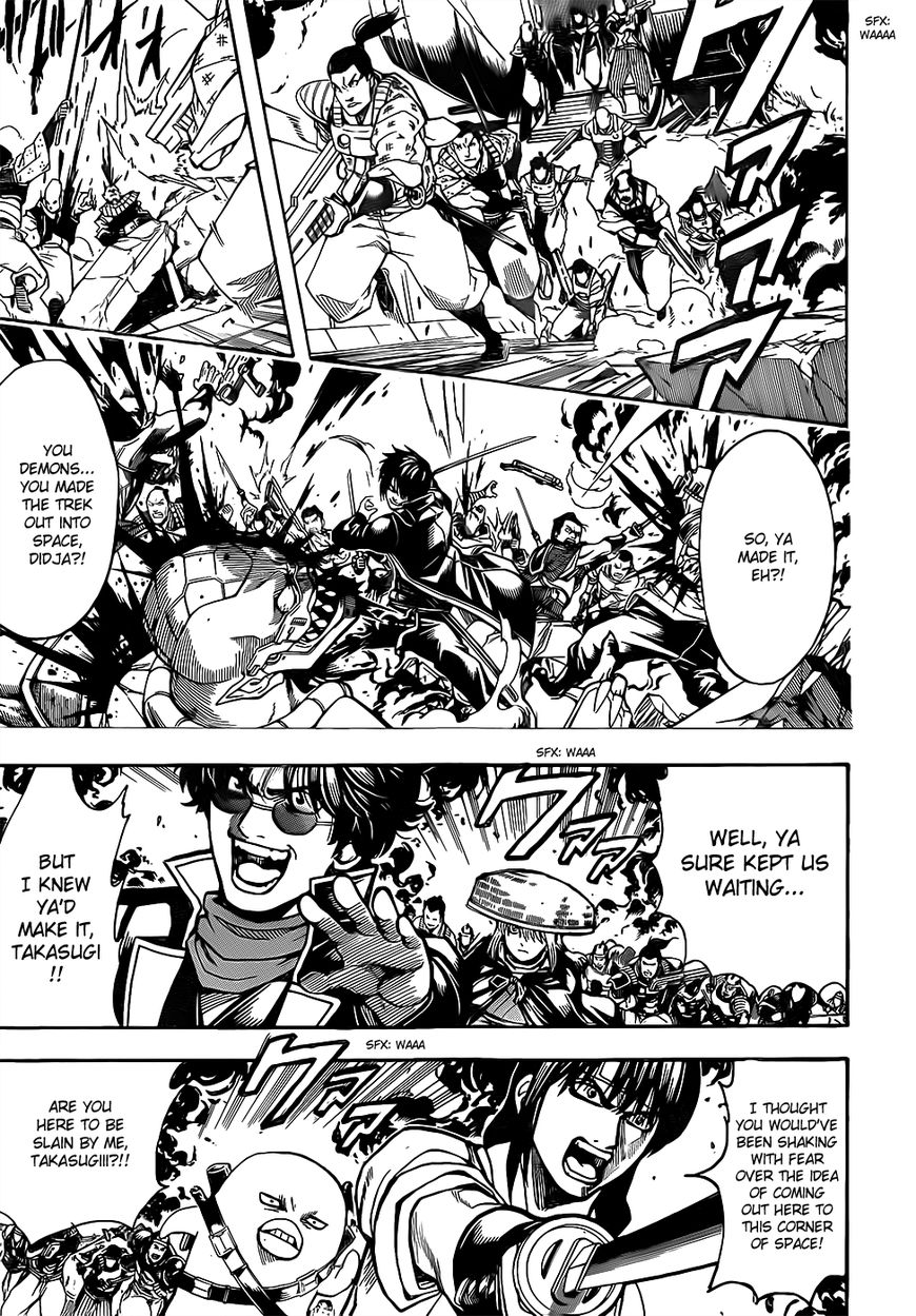 Gintama Chapter 633 page 5 - Chapter 633 : The Difference Between a Gadabout and a Sage is Paper Thin