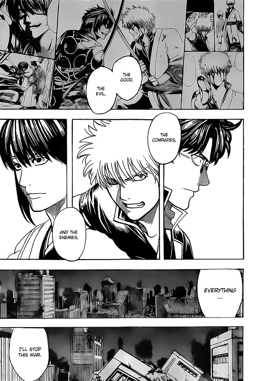 Gintama Chapter 633 page 9 - Chapter 633 : The Difference Between a Gadabout and a Sage is Paper Thin
