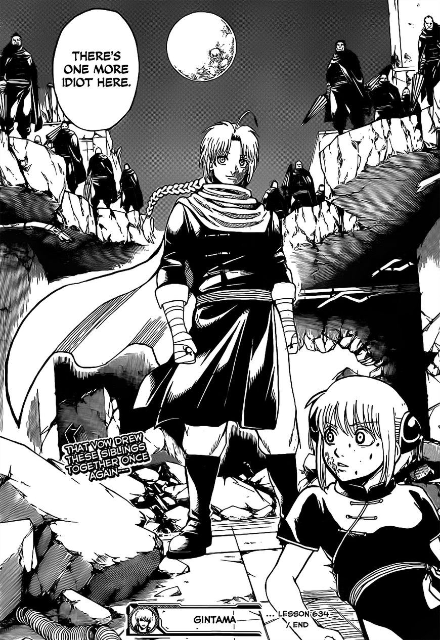 Gintama Chapter 634 page 19 - Chapter 634 : Rabbits Jump High on Moonlit Nights