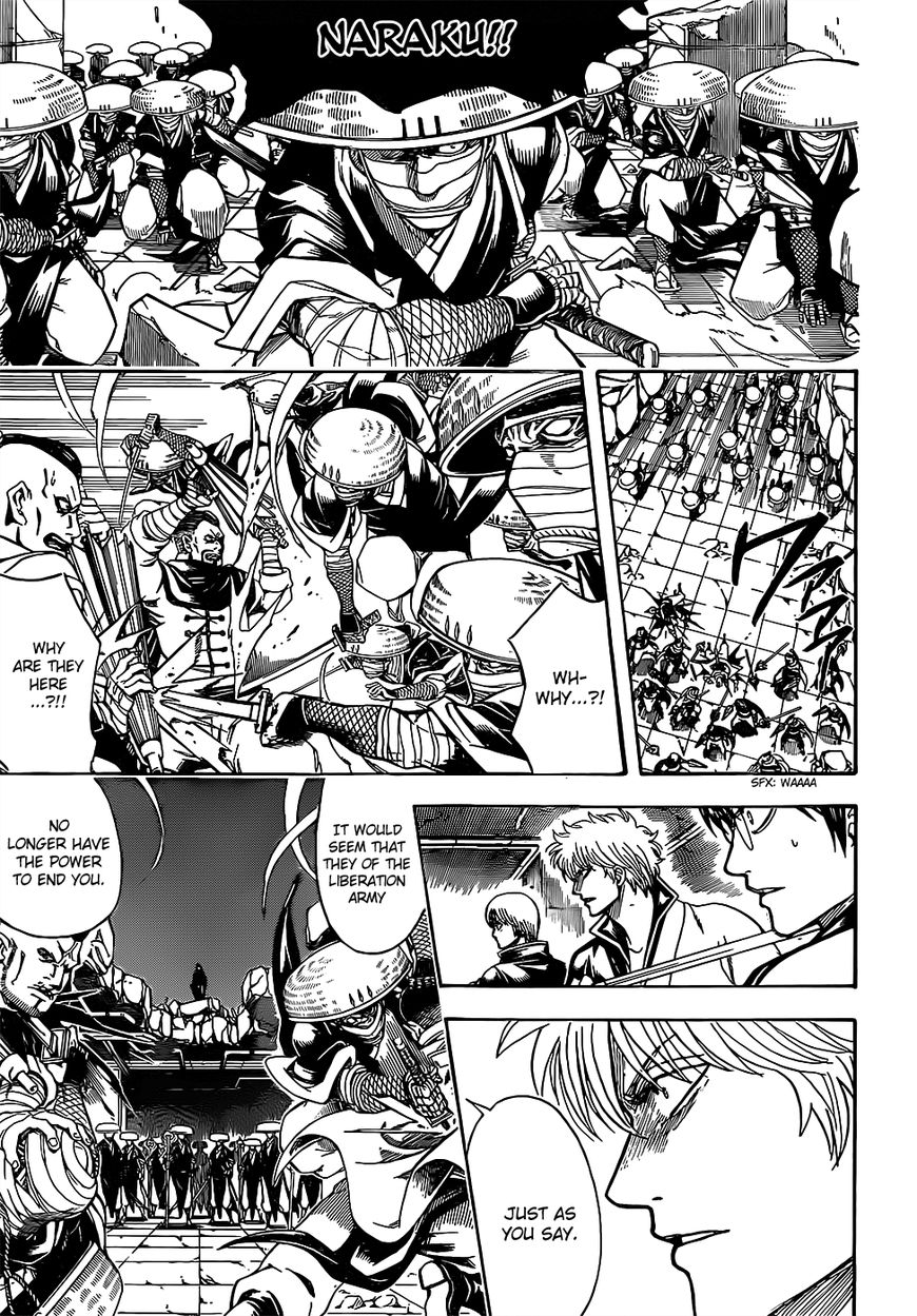 Gintama Chapter 637 page 11 - Chapter 637 : Be Careful of Scattering Too Many Flags