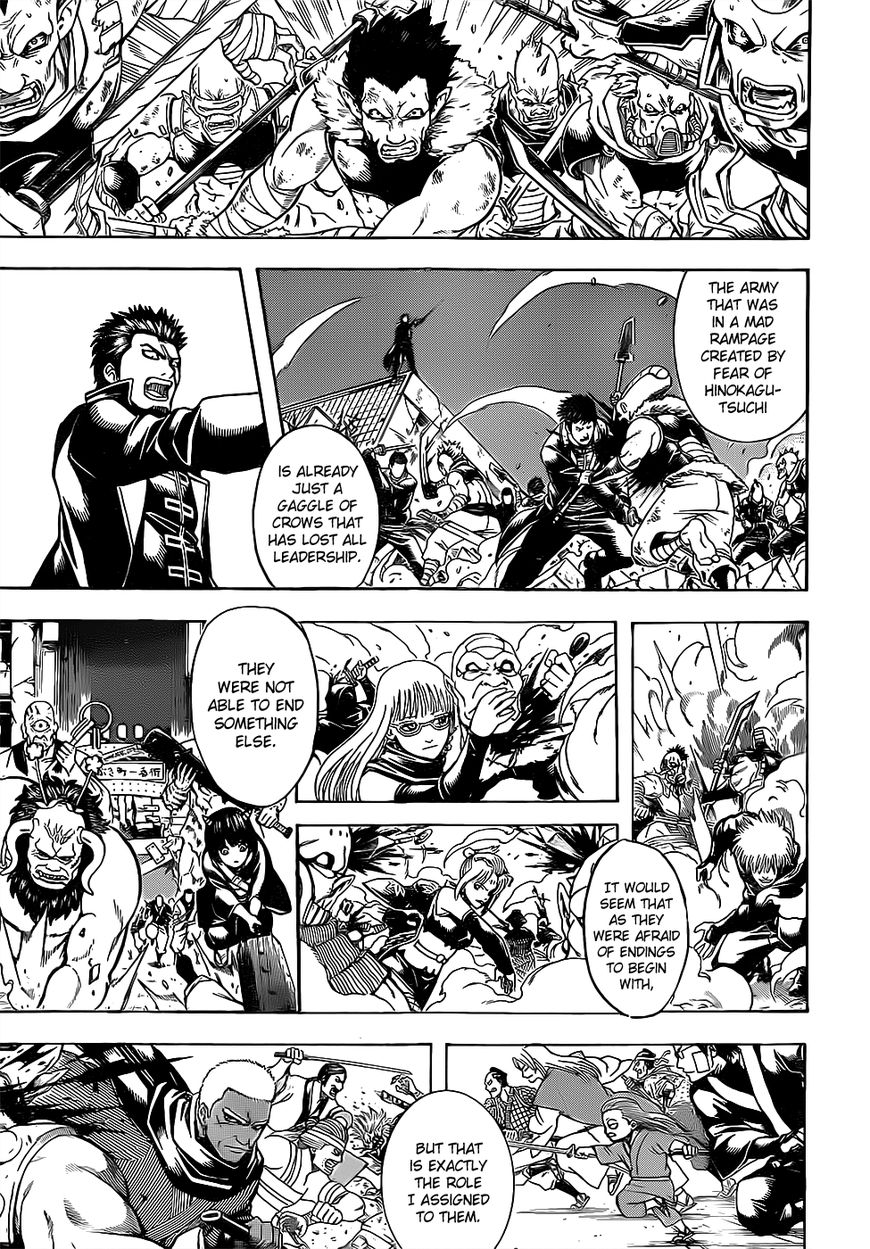 Gintama Chapter 637 page 13 - Chapter 637 : Be Careful of Scattering Too Many Flags