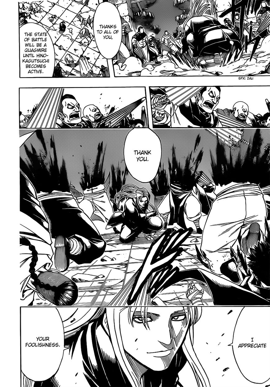 Gintama Chapter 637 page 14 - Chapter 637 : Be Careful of Scattering Too Many Flags
