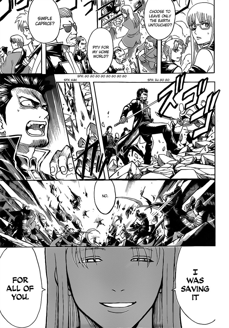 Gintama Chapter 637 page 17 - Chapter 637 : Be Careful of Scattering Too Many Flags