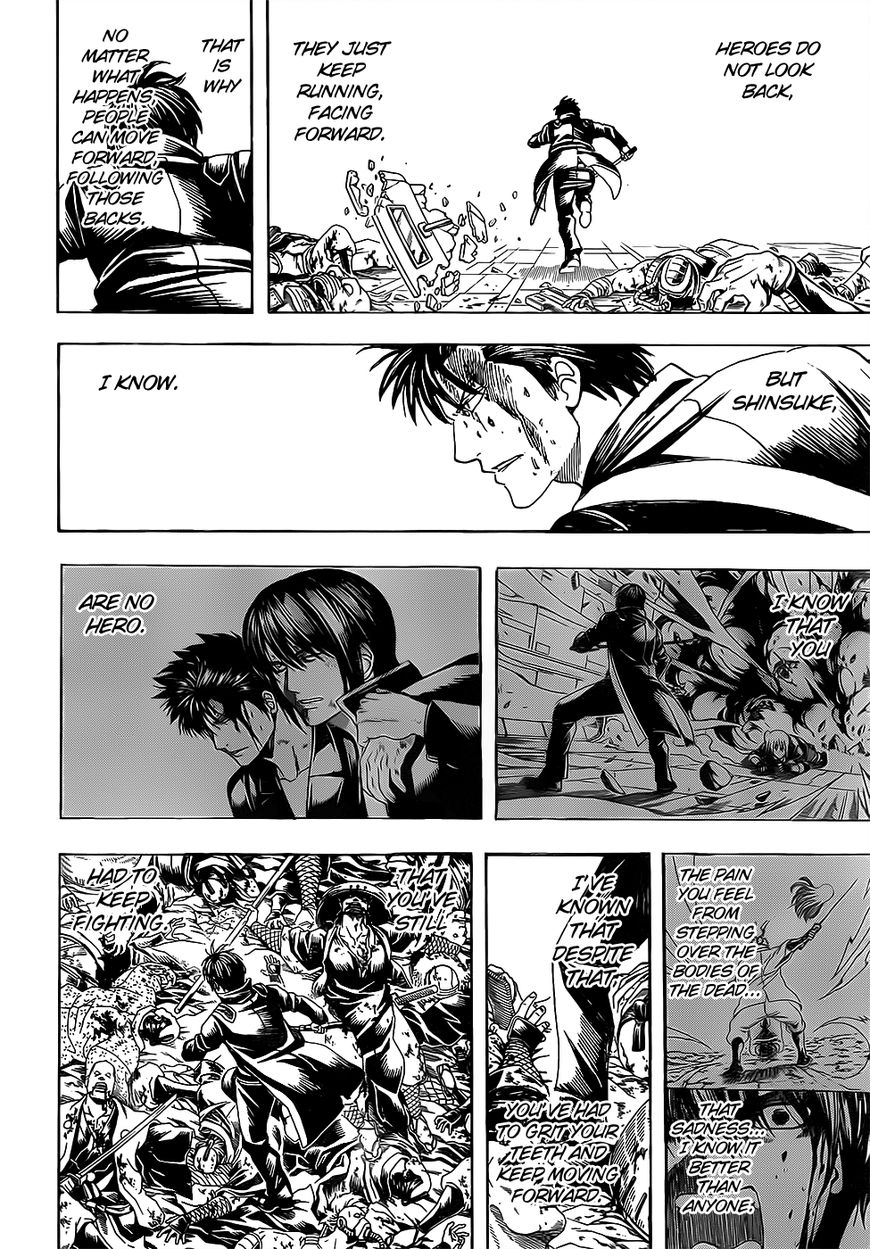 Gintama Chapter 641 page 10 - Chapter 641 : Heroes are Created by People
