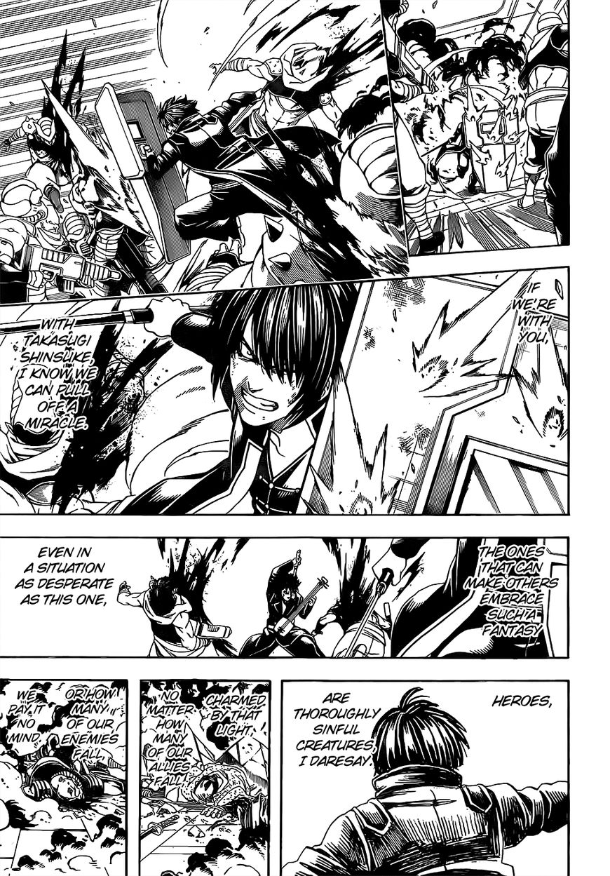 Gintama Chapter 641 page 9 - Chapter 641 : Heroes are Created by People