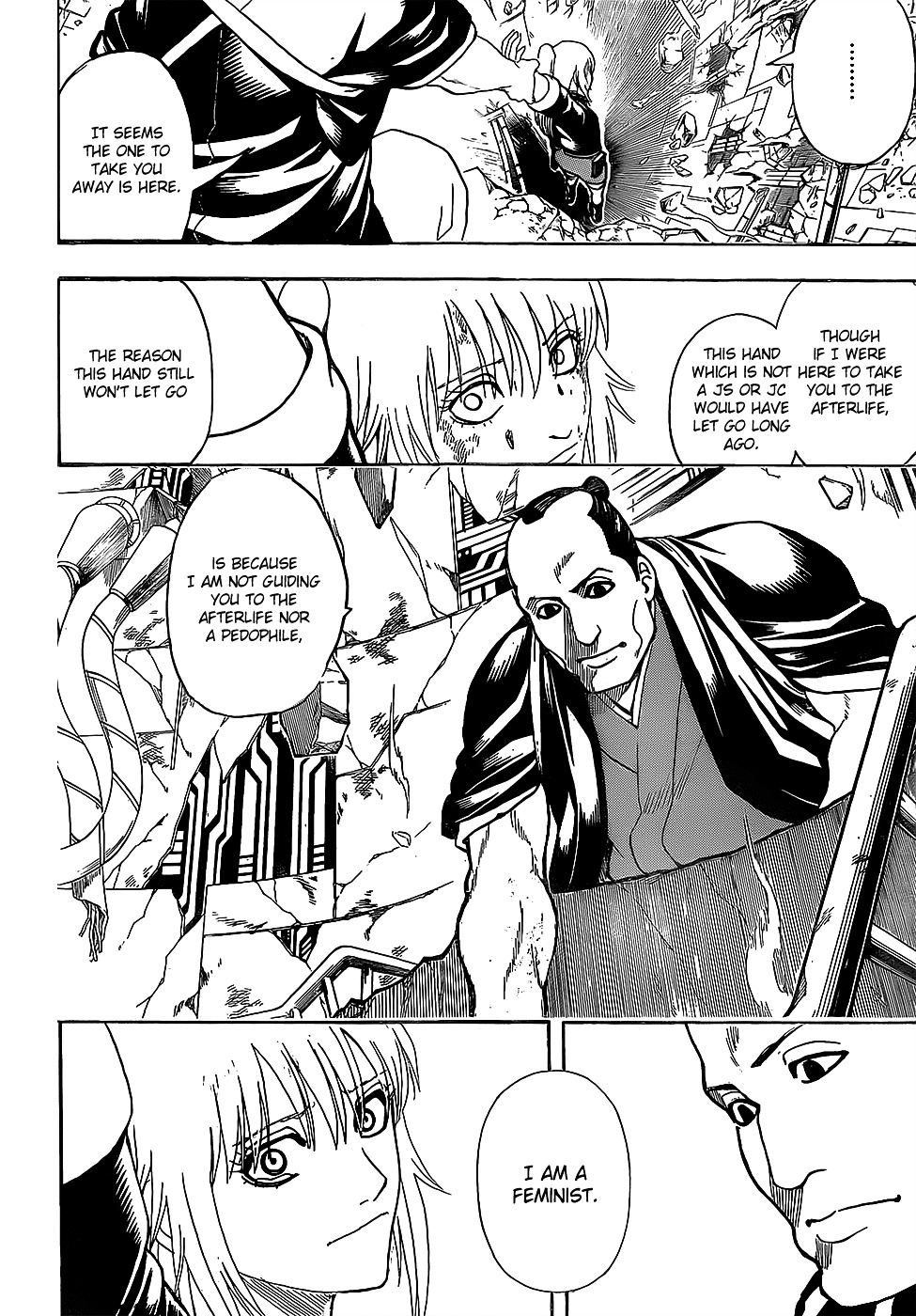 Gintama Chapter 645 page 14 - Chapter 645 : When You Do Something Out of Character, Something Out of Character H...