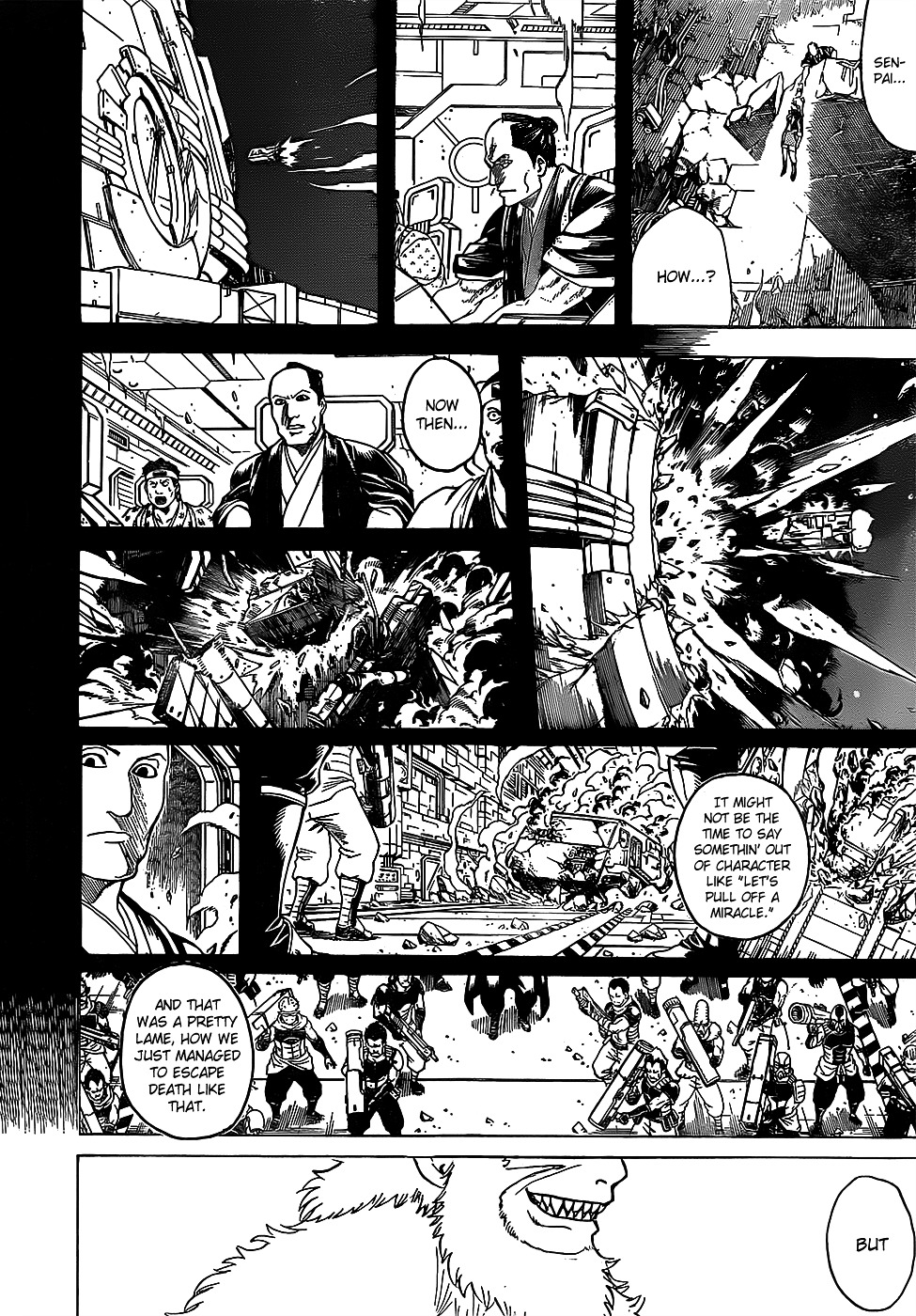 Gintama Chapter 645 page 16 - Chapter 645 : When You Do Something Out of Character, Something Out of Character H...