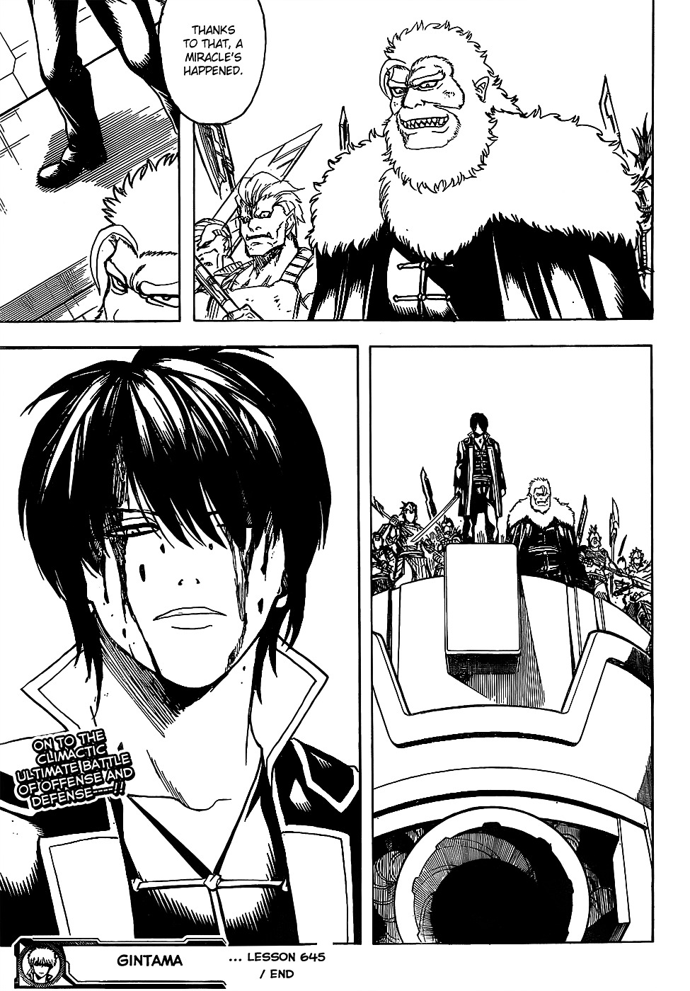 Gintama Chapter 645 page 17 - Chapter 645 : When You Do Something Out of Character, Something Out of Character H...