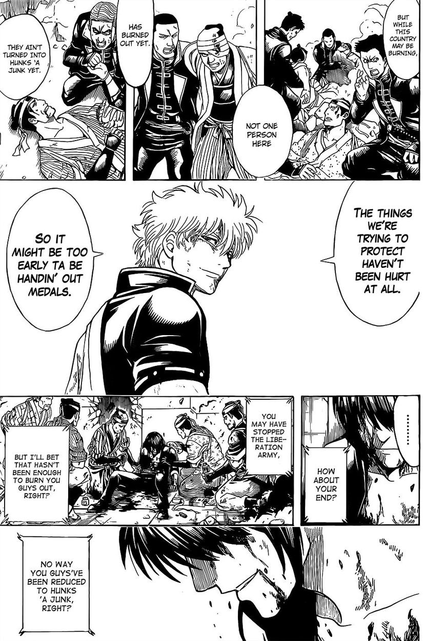Gintama Chapter 650 page 15 - Chapter 650 : Be Careful You Don't Drink Too Much Dom Perignon